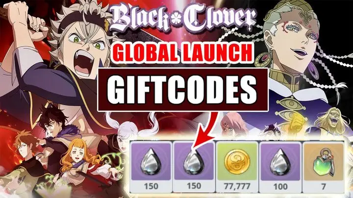 Black Clover M Codes