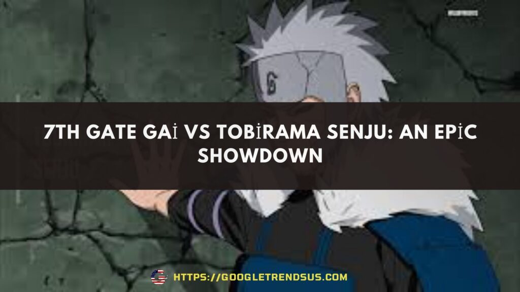 7th Gate Gai vs Tobirama Senju