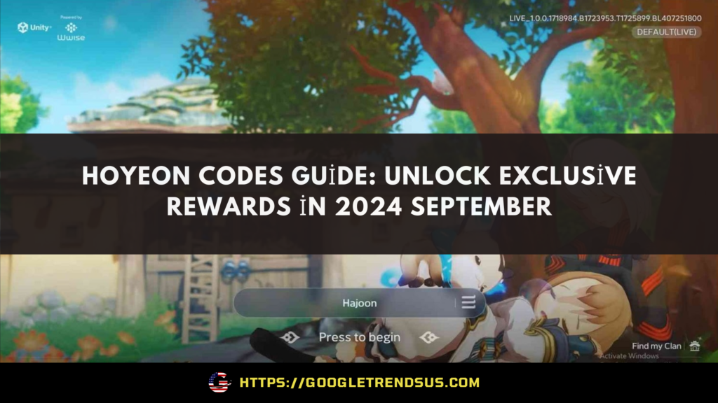 Hoyeon Codes Guide: Unlock Exclusive Rewards in 2024 September